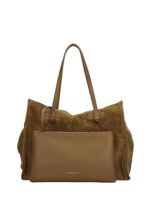 Borsa Marcella in ecopelliccia e pelle GIANNI CHIARINI | 10670 TEDDYORZO